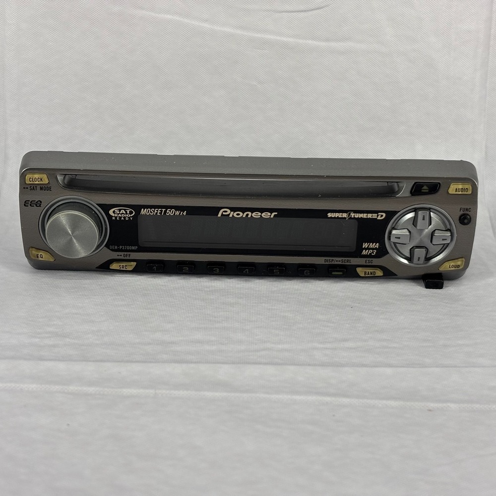 Pioneer DEH-P3700MP Car CD Player MP3 WMA Receiver Super Tuner III 1-DIN